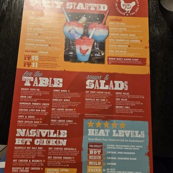Party Fowl - Cocktail, appetizer, salad, hot chicken side of the menu - Southern Near Me - Nashville, Tennessee Party Fowl - Cocktail, appetizer, salad, hot chicken side of the menu - Southern Near Me - Nashville, Tennessee