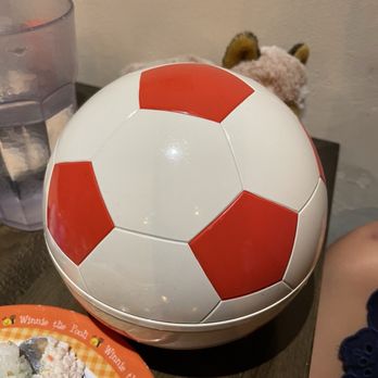 Ojiya - Kids meal in a soccer ball - Japanese Near Me - Torrance, California Ojiya - Kids meal in a soccer ball - Japanese Near Me - Torrance, California