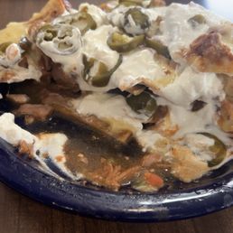 Cold PORK NACHOS.. Cold PORK NACHOS..