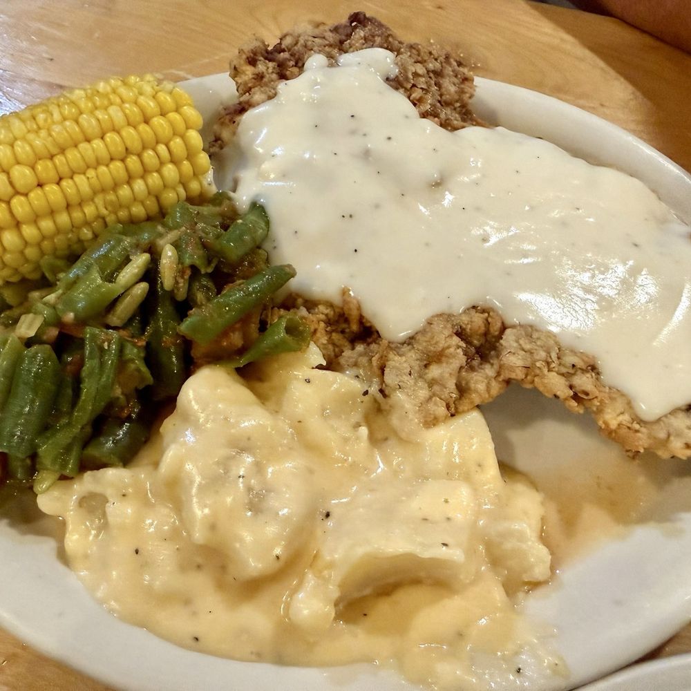 Neal's Dining Room - Chicken fried steak - American Near Me - Concan, Texas