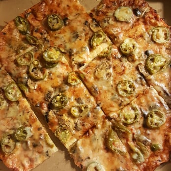 Imo's Pizza - Jalapeño and mushrooms - Pizza Near Me - Saint Ann, Missouri Imo's Pizza - Jalapeño and mushrooms - Pizza Near Me - Saint Ann, Missouri