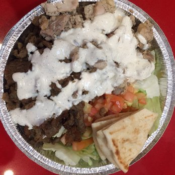 The Halal Guys - Combo platter - Halal Near Me - Glendale, California