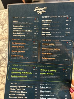 Menu photo 2 Piccolo Coffee Artesia, CA Menu photo 2 Piccolo Coffee Artesia, CA