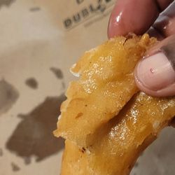 China Express - Chicken fingers soaked in grease. Plain rice supposed to be no egg, and supposed to be pork lo mein.
