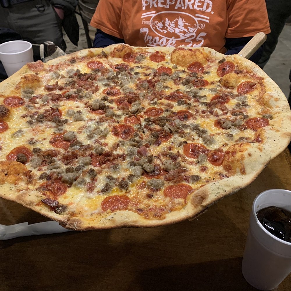 Slices Pizzeria - Jumbo meat pizza - Pizza Near Me - Thomaston, Georgia Slices Pizzeria - Jumbo meat pizza - Pizza Near Me - Thomaston, Georgia
