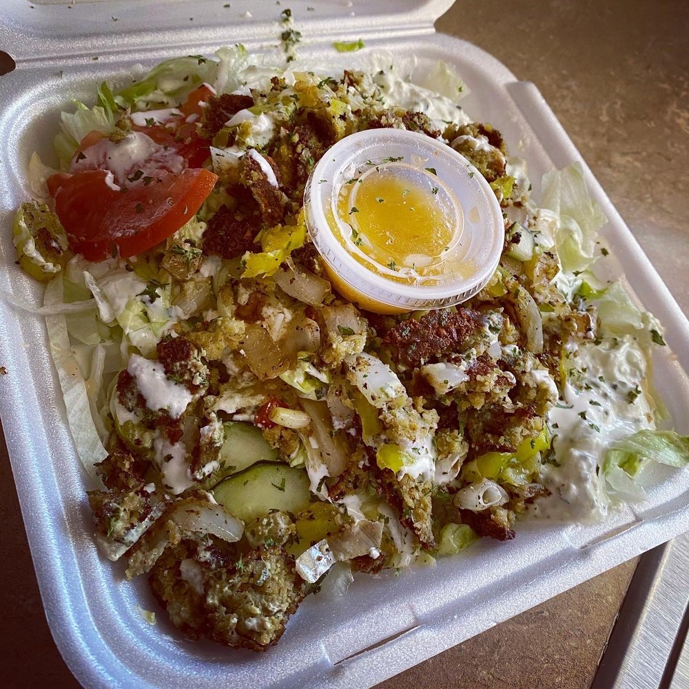 Rockin' Moroccan - Falafel salad - Moroccan Near Me