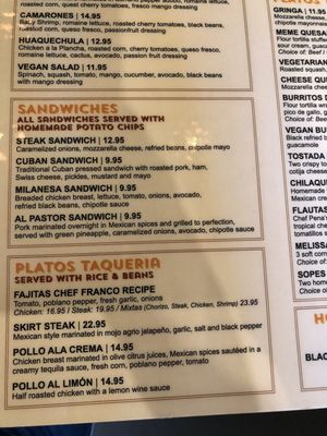 Menu photo 5 Taqueria Long Beach, NY