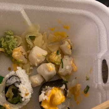 Koja Sushi - Spicy Scallop Roll - Sushi Bars Near Me - Dearborn, Michigan Koja Sushi - Spicy Scallop Roll - Sushi Bars Near Me - Dearborn, Michigan