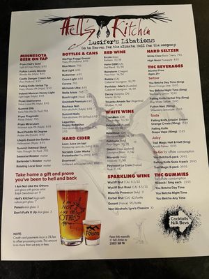 Menu photo 7 Hell's Kitchen Minneapolis, MN Menu photo 7 Hell's Kitchen Minneapolis, MN