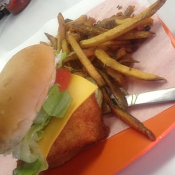The White Spot Cafe - Best halibut sandwich with delicious fries!!!! - American Near Me - Anchorage, Alaska