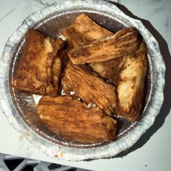Sofrito Al Punto Restaurant - Yuca frita. Was so dry and overcooked!! This is disgraceful