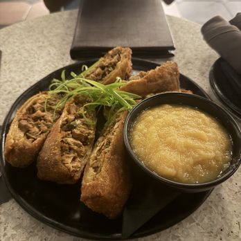 M.Bird - Jerk chicken egg rolls - Cocktail Bars Near Me - Tampa, Florida