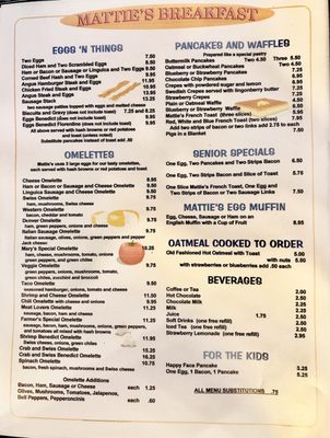 Menu photo 7 Mattie's Pancake House Brookings, OR Menu photo 7 Mattie's Pancake House Brookings, OR