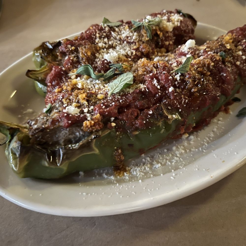 Ciccio - Stuff peppers are generous portioned and delicious - Pizza Near Me - Yountville, California