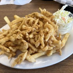 Amaral's Fish & Chips - Fried clams and chips