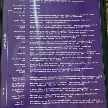 Caldera Brewery & Restaurant - Beer choices part 2 - Brewpubs Near Me - Ashland, Oregon Caldera Brewery & Restaurant - Beer choices part 2 - Brewpubs Near Me - Ashland, Oregon
