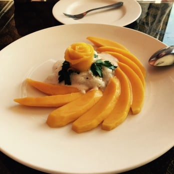 The Basil Restaurant - The best Mango Sticky Rice at The Basil Restaurant in Carson City, NV - Thai Near Me - Carson City, Nevada