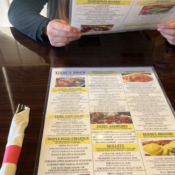 Eddie's Diner - Menuuuu (: - Breakfast & Brunch Near Me - Plano, Texas