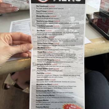 The Sailing Cow - Drink menu - Seafood Near Me - Dennis Port, Massachusetts The Sailing Cow - Drink menu - Seafood Near Me - Dennis Port, Massachusetts