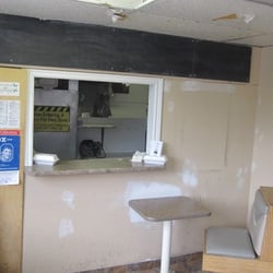 Chez Nous Variety & Take Out - Order window (they're renovating)