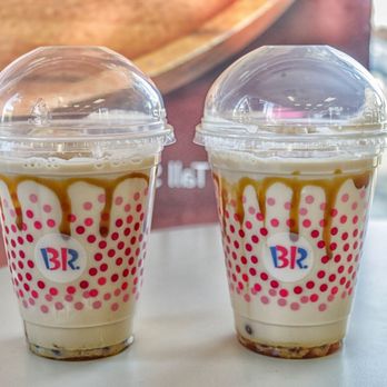 Baskin-Robbins - two drinks on a table - Ice Cream & Frozen Yogurt Near Me - San Gabriel, California Baskin-Robbins - two drinks on a table - Ice Cream & Frozen Yogurt Near Me - San Gabriel, California