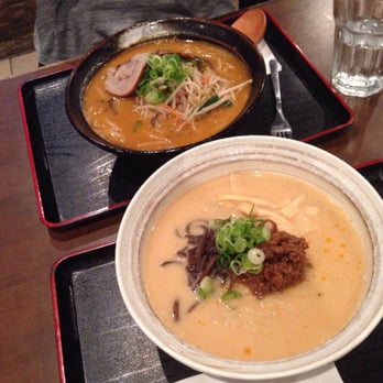 Ramen Isshin - Vegetarian shio and red miso - Ramen Near Me - Toronto, Ontario Ramen Isshin - Vegetarian shio and red miso - Ramen Near Me - Toronto, Ontario