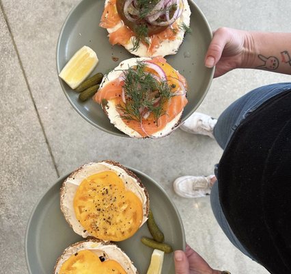 Sour Seed Bagels by null