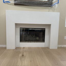 My gorgeous modern fireplace! My gorgeous modern fireplace!