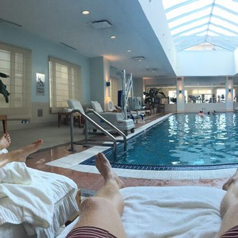 Conrad Indianapolis - The pool and HUGE hot tub at the Conrad Indianapolis. - Hotels Near Me - Indianapolis, Indiana