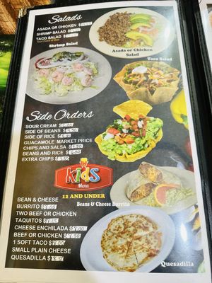 Menu photo 4 Papi's Authentic Mexican Atascadero, CA