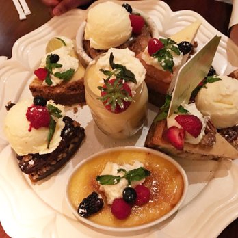 Pappadeaux Seafood Kitchen - Dessert tray! - Seafood Near Me - Houston, Texas