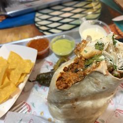 Del Sur - A stuffed burrito that literally stands on its own!