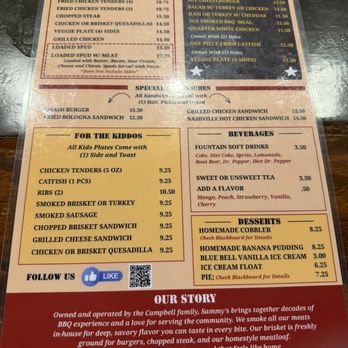 Sammy Lou's Home Cooking & BBQ - Menu - Barbeque Near Me - Rowlett, Texas Sammy Lou's Home Cooking & BBQ - Menu - Barbeque Near Me - Rowlett, Texas
