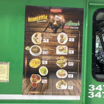 Birrieria Alexa’s Red Tacos - Menu - Food Trucks Near Me Birrieria Alexa’s Red Tacos - Menu - Food Trucks Near Me