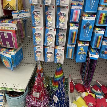 Dollar Tree - Super wide variety of birthday decor - Discount Store Near Me - Las Vegas, Nevada