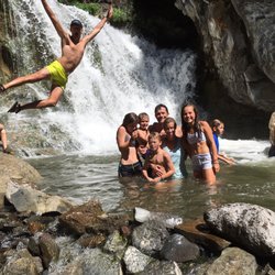 The Paulina Plunge - At the third waterfall. Such a great time