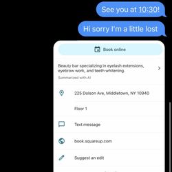 Evolution Beauty Bar - More texts