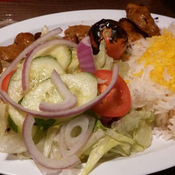 ZK Grill - Lamb entree, with half-saffron rice and half-salad, $12. Mom LOVED this! - Mediterranean Near Me - Phoenix, Arizona ZK Grill - Lamb entree, with half-saffron rice and half-salad, $12. Mom LOVED this! - Mediterranean Near Me - Phoenix, Arizona