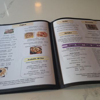 Eagle Cafe - Menu - Breakfast & Brunch Near Me - Honolulu, Hawaii