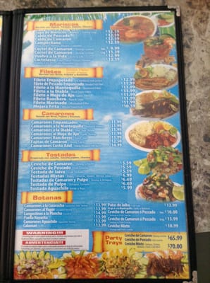 Menu photo 7 Mariscos Isla Del Pacifico Pomona, CA