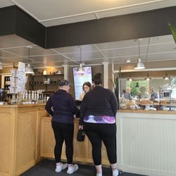 Inside the store