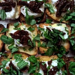 Basic Kneads Catering - Greek Bruschetta