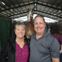Florida Agriculture & Horse Park Authority - Laura & John...friends enjoying this event with us.
