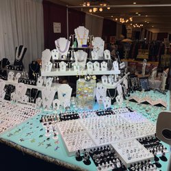 Arts and Craft Fair - Kuo's Jewelry showed up this year with a bright display