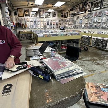 Record Town - Interior - Music & DVDs Near Me - Fort Worth, Texas