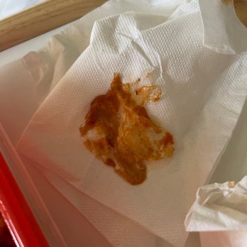 The Buffalo Spot - Compton - Piece of plastic in my Buffalo Fries with Spacial Sauce - Chicken Wings Near Me - Compton, California The Buffalo Spot - Compton - Piece of plastic in my Buffalo Fries with Spacial Sauce - Chicken Wings Near Me - Compton, California