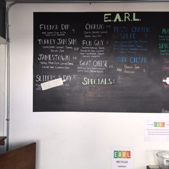 EARL Kaimuki - Menu - Sandwiches Near Me - Honolulu, Hawaii