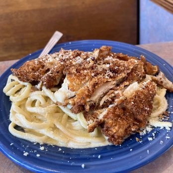 Crest Cafe - Herb crust chicken pasta. Was a bit bland to our taste. Flavor was good could use more salt. - Cafes Near Me - San Diego, California Crest Cafe - Herb crust chicken pasta. Was a bit bland to our taste. Flavor was good could use more salt. - Cafes Near Me - San Diego, California