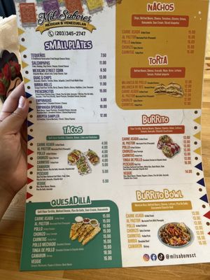 Menu photo 6 Mil Sabores Bridgeport, CT Menu photo 6 Mil Sabores Bridgeport, CT