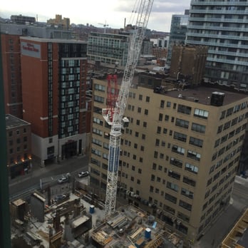 Hyatt Regency Toronto - View from the window on the 16th floor. - Hotels Near Me - Toronto, Ontario Hyatt Regency Toronto - View from the window on the 16th floor. - Hotels Near Me - Toronto, Ontario